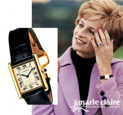 montre cartier diana|princess diana wearing cartier watch.